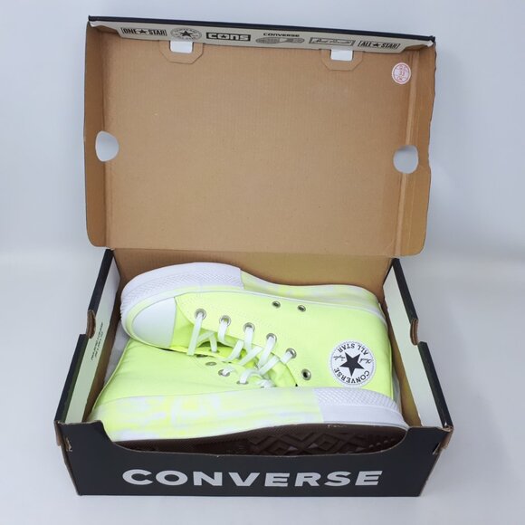Converse Chuck Taylor All Star Lift Hi Platform Shoe Sneaker Volt Womens US Size - Picture 12 of 12